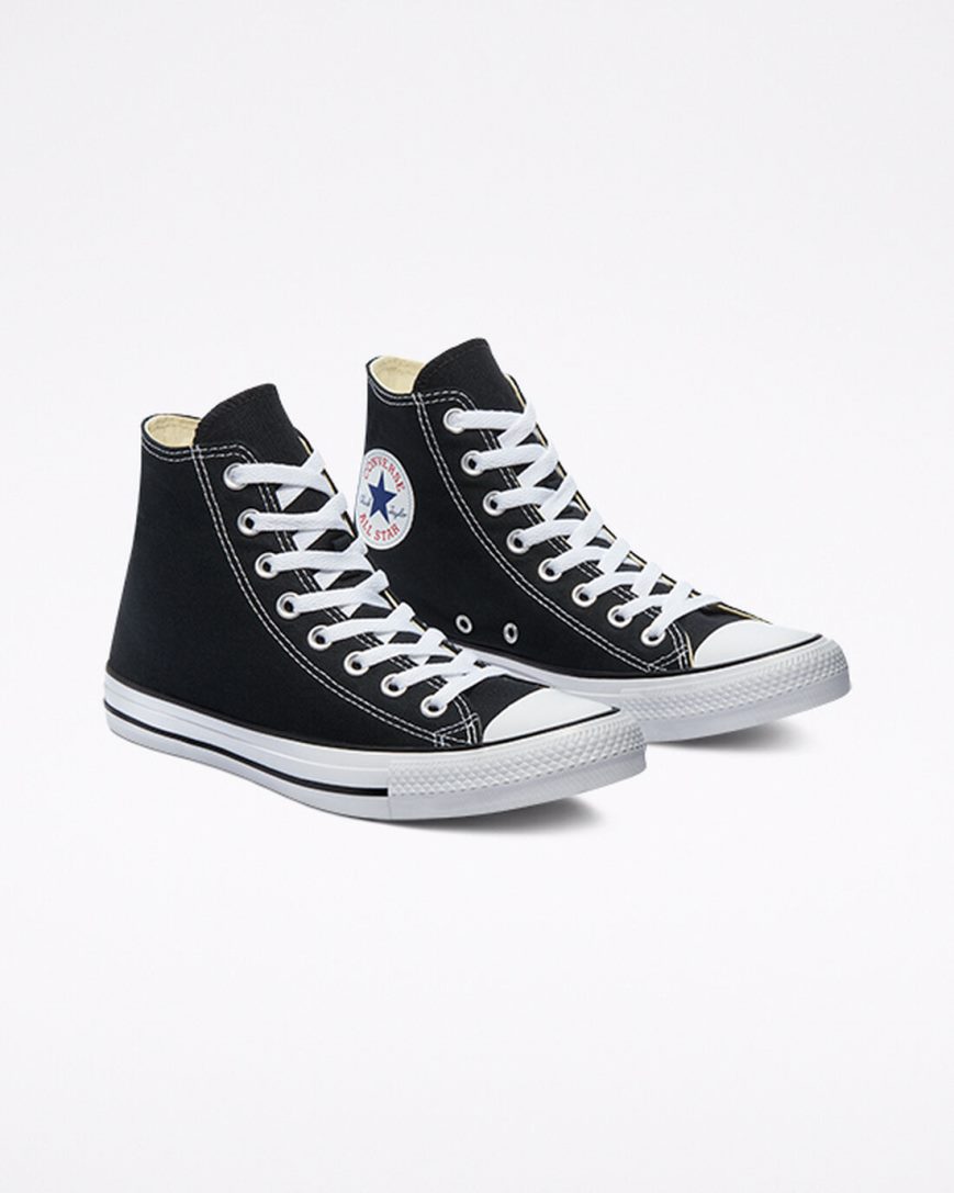 Zapatillas Altas Converse Chuck Taylor All Star Classic Mujer Negras | PE 24P5W0